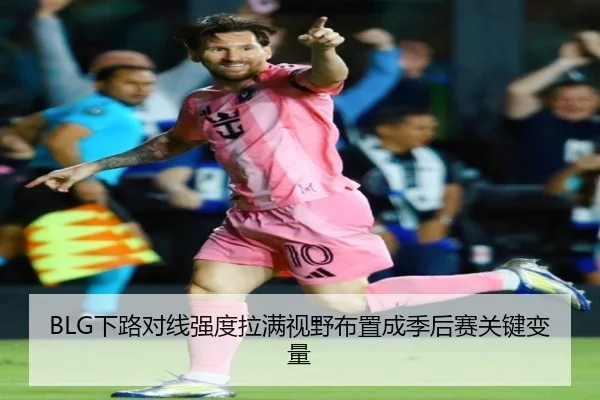 BLG下路对线强度拉满视野布置成季后赛关键变量 | kaiyun